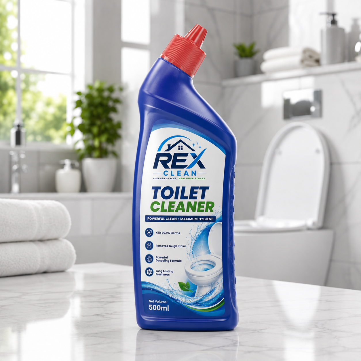 REX CLEAN Toilet Cleaner – 500ml