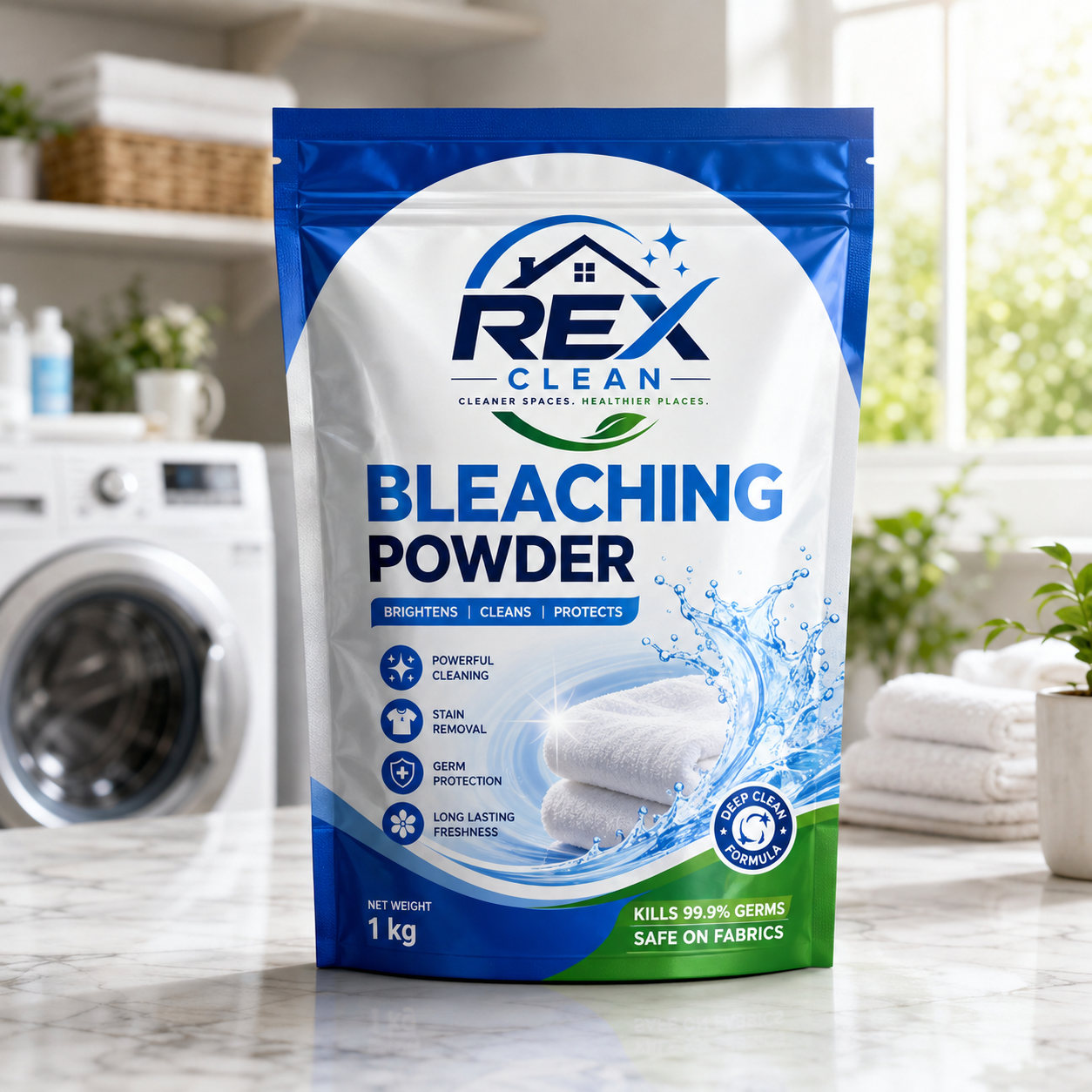REX CLEAN Bleaching Powder – 1 Kg