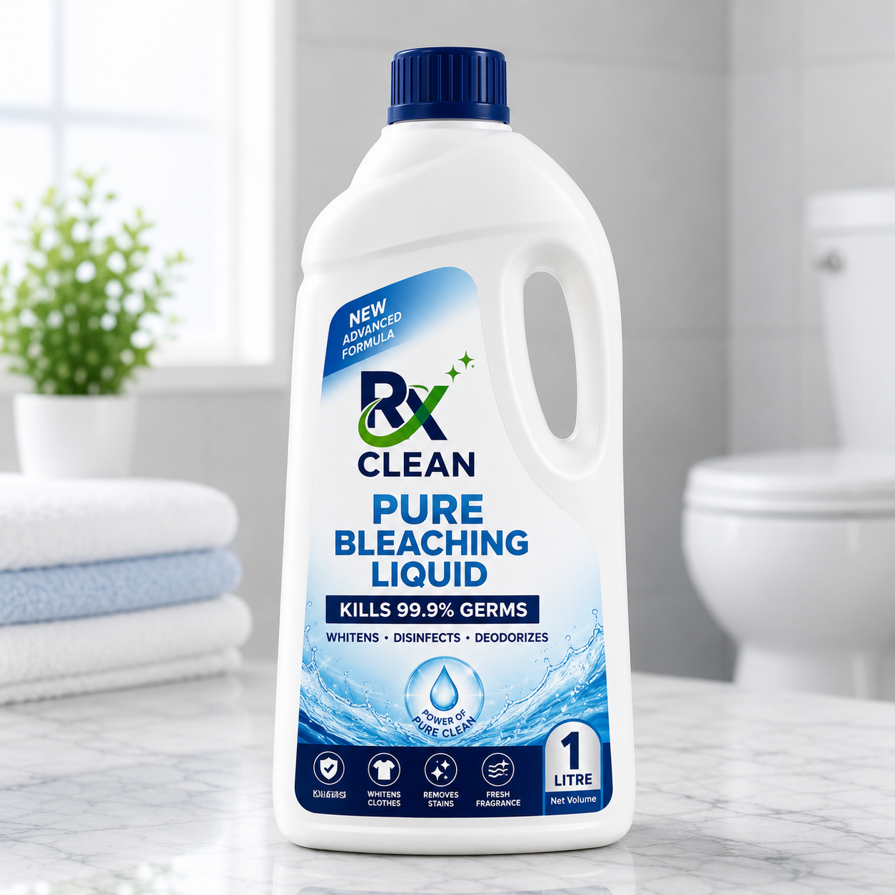 REX CLEAN Pure Bleaching Liquid – 1 Litre